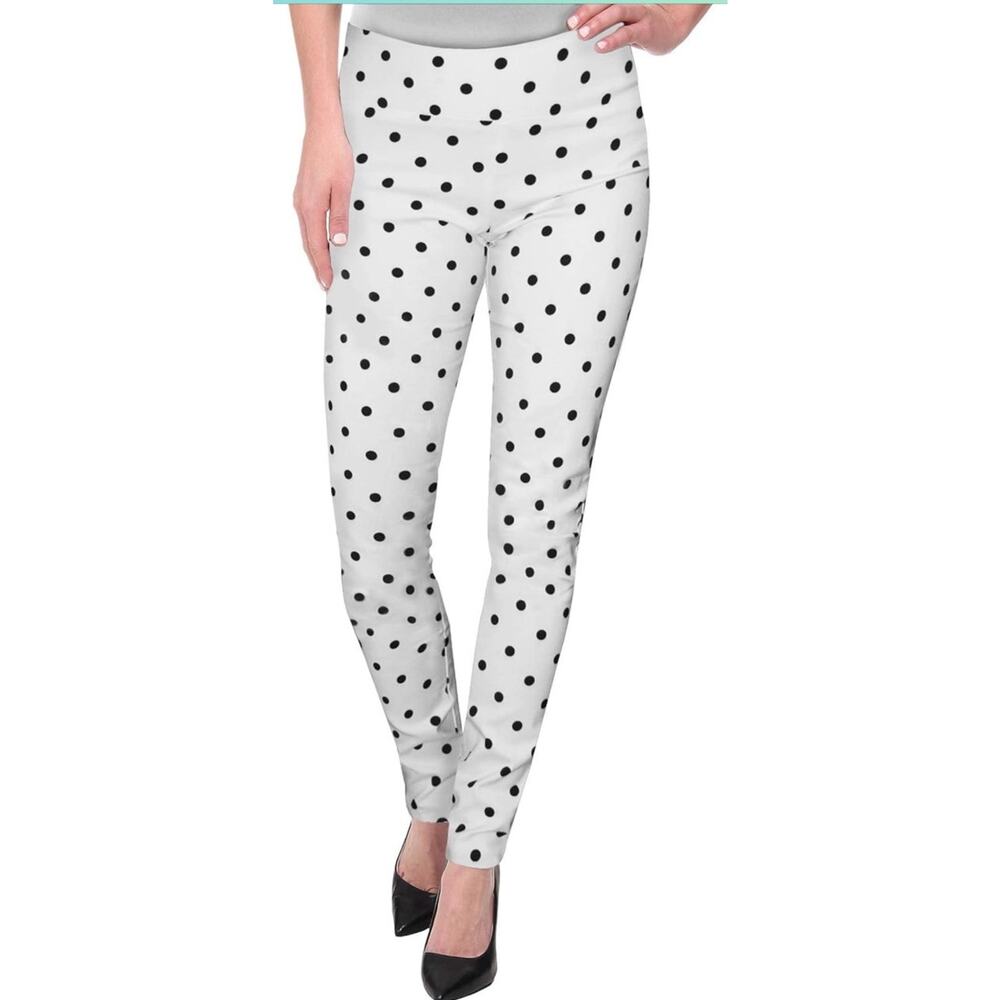 Hybrid And Company Polka Dot Slim Leg 3xL Women’s Pants New BB1